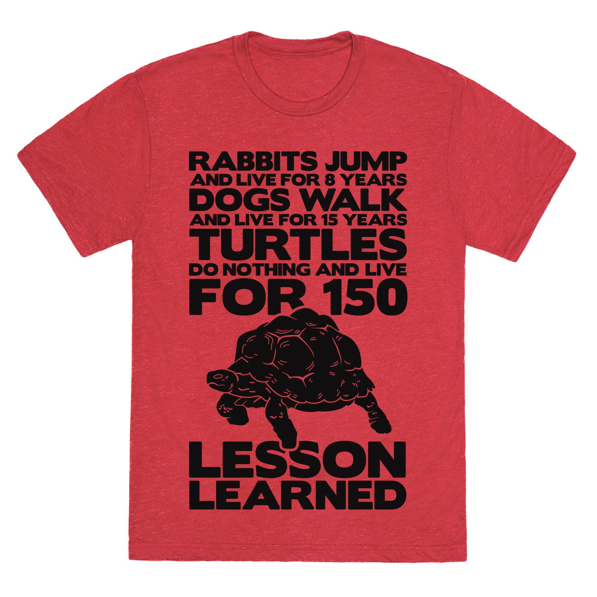 Turtles Do Nothing And Live For 150 Years Unisex Triblend Tee